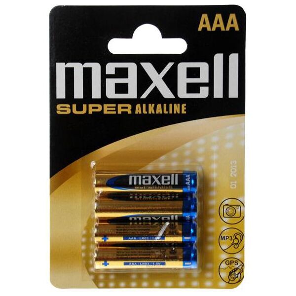 Maxell Bateria Super AAA / R03 4 szt.