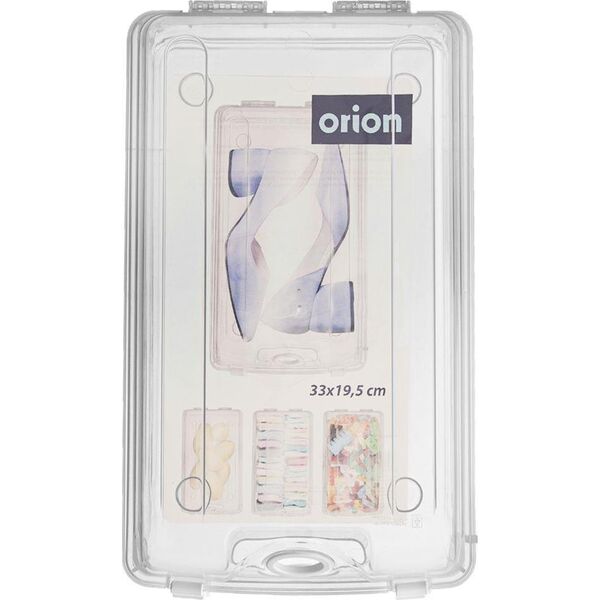 Orion Pojemnik organizer pudełko zamykane na buty obuwie do przechowywania butów 33x19 cm