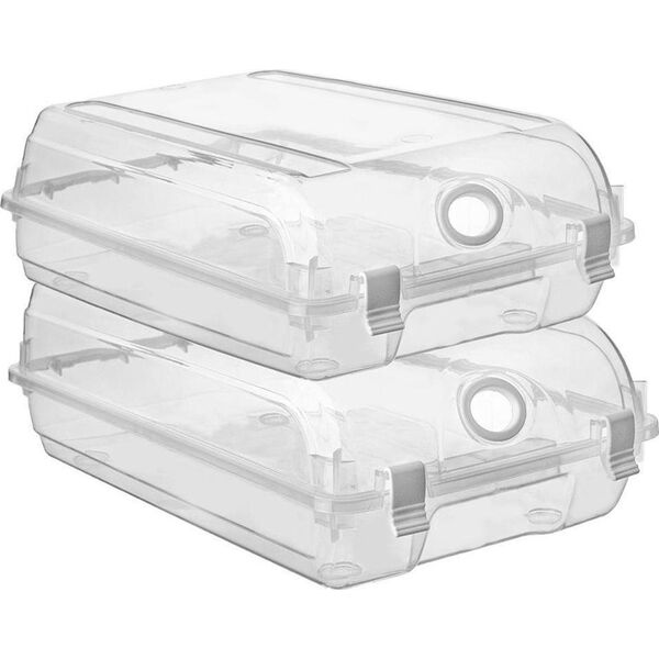 Orion Pojemnik organizer pudełko zamykane na buty obuwie do przechowywania butów 33x19 cm