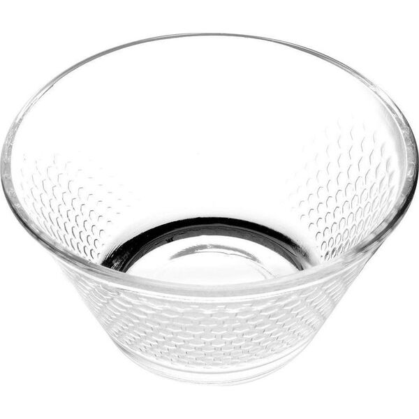 Excellent Houseware Miska szklana salaterka miseczka okrągła zestaw misek szklanych salaterek 3 szt. 300 ml