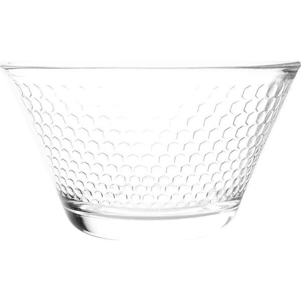 Excellent Houseware Miska szklana salaterka miseczka okrągła zestaw misek szklanych salaterek 3 szt. 300 ml