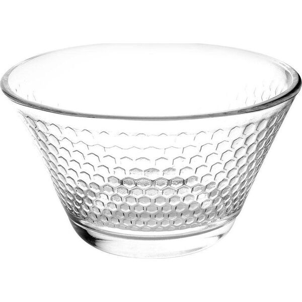 Excellent Houseware Miska szklana salaterka miseczka okrągła zestaw misek szklanych salaterek 3 szt. 300 ml