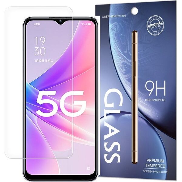 Hurtel Tempered Glass szkło hartowane Oppo A77 4G / A57 4G / A57s / A57e twardość 9H (opakowanie  koperta)