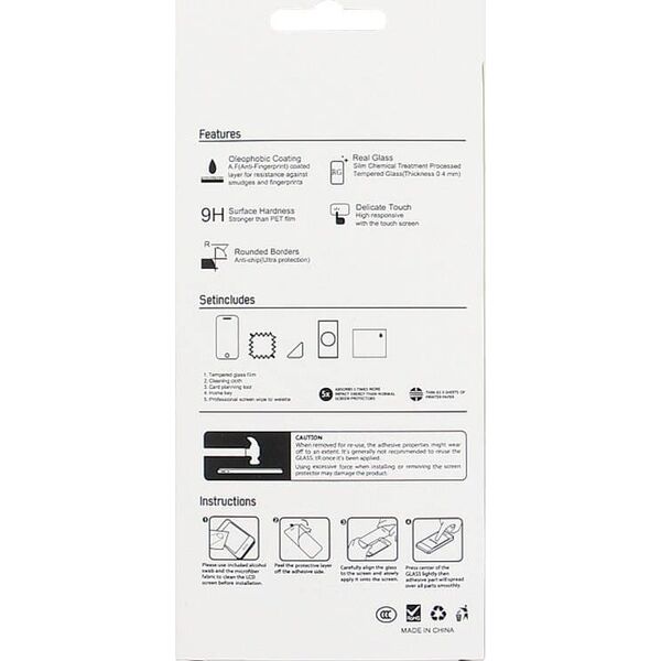nemo Szkło Hartowane 10w1 APPLE IPHONE 15 (10 sztuk szkiełek)