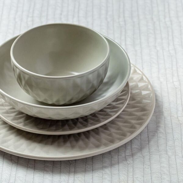 NAVA Miska miseczka salaterka ceramiczna SOHO Classic SZARA na płatki sałatki surówki budyń zupę 14 cm 700 ml