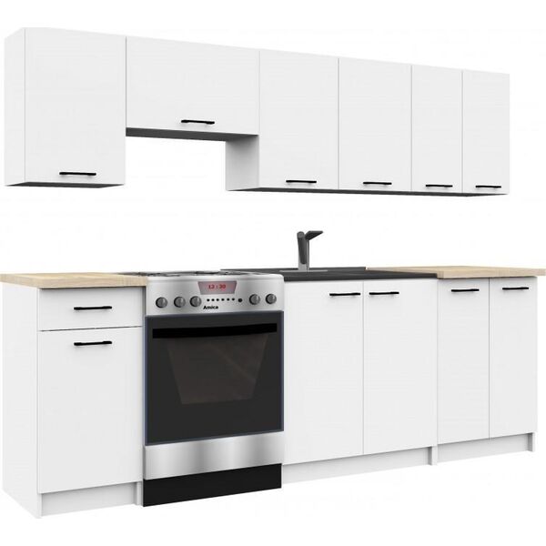 Fabryka Mebli Akord SZAFKA KUCHENNA OLIWIA S 40cm 1D 1S BIAŁA
