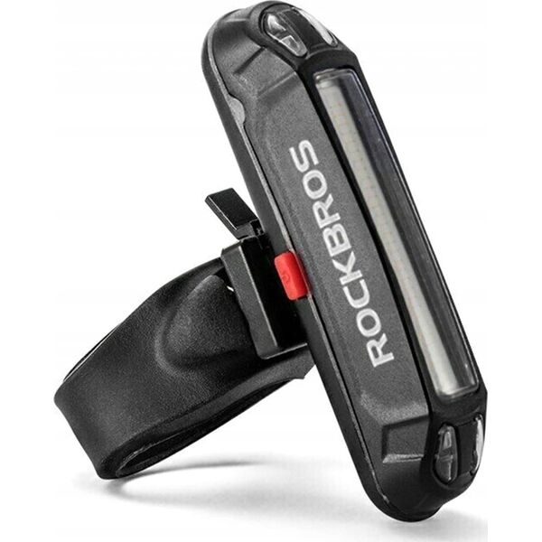 RockBros Lampka rowerowa tylna pod siodełko czerwona wodoodporna USB-A Lampka rowerowa tylna pod siodełko czerwona wodoodporna USB-A