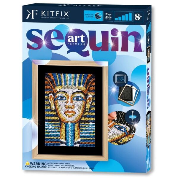 Σετ Biotherm KITFIX DIY Sequin Art Blue Premium Tutankhamun 14044282 5905935810807
