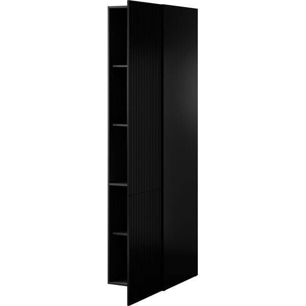 Triton Szafa PAFOS 1D 45x55,5x198,5 czarny mat
