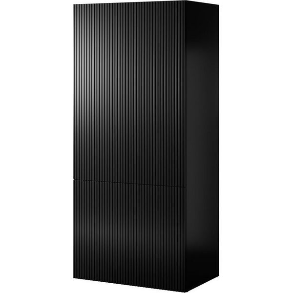 Triton Szafa PAFOS 2D 90x55,5x198,5 czarny mat