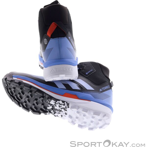 Ορειβατικά παπούτσια adidas TERREX Skychaser Tech Mid GTX - blue dawn/blue dawn/black