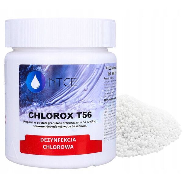 Chlorox T56 Granulat 0,5kg Chemia do basenu EDUKAMP