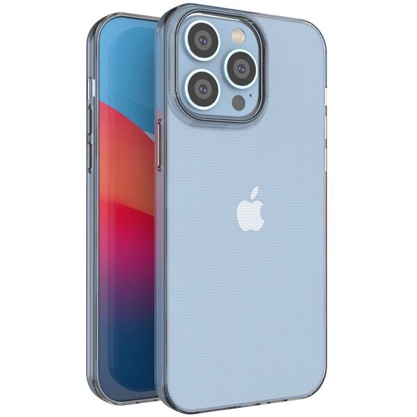 Żelowy pokrowiec etui do iPhone 14 Pro Max Ultra Clear 0.5mm - przezroczysty HURTEL