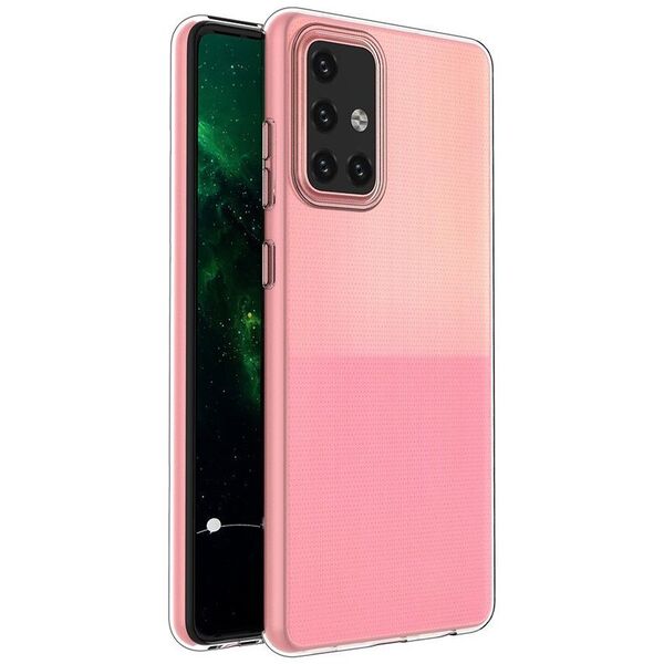 Żelowy pokrowiec etui Samsung Galaxy A73 Ultra Clear 0.5mm - przezroczysty HURTEL