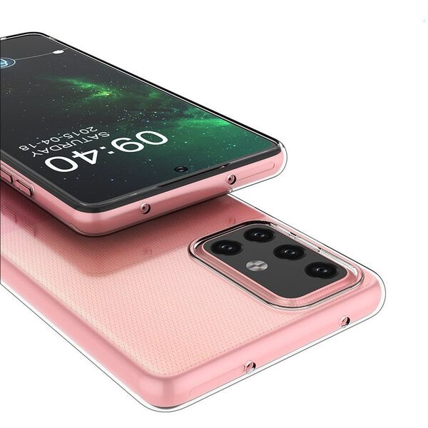 Żelowy pokrowiec etui Samsung Galaxy A73 Ultra Clear 0.5mm - przezroczysty HURTEL