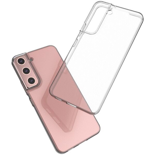 Żelowy pokrowiec etui do Samsung Galaxy S22+ Ultra Clear 0.5mm - przezroczysty HURTEL