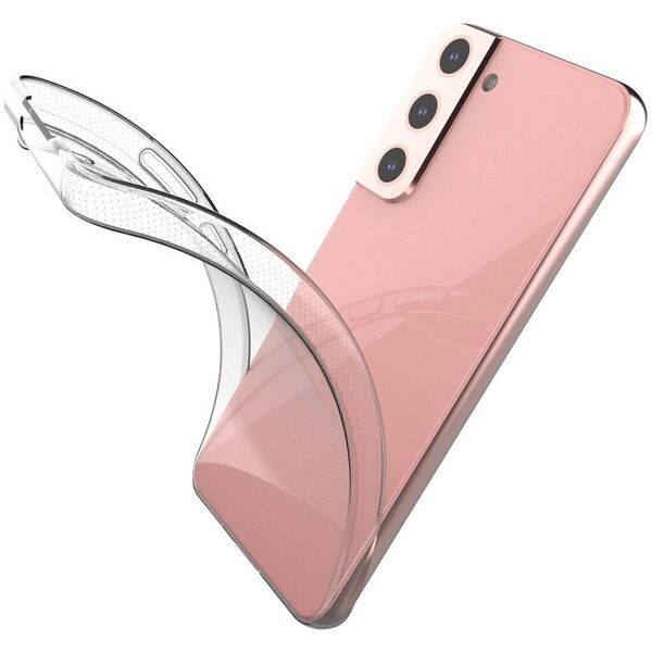 Żelowy pokrowiec etui do Samsung Galaxy S22+ Ultra Clear 0.5mm - przezroczysty HURTEL