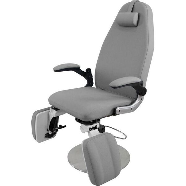 Azzurro FOTEL PODOLOGICZNY HYDRAULICZNY AZZURRO 713A SZARY
