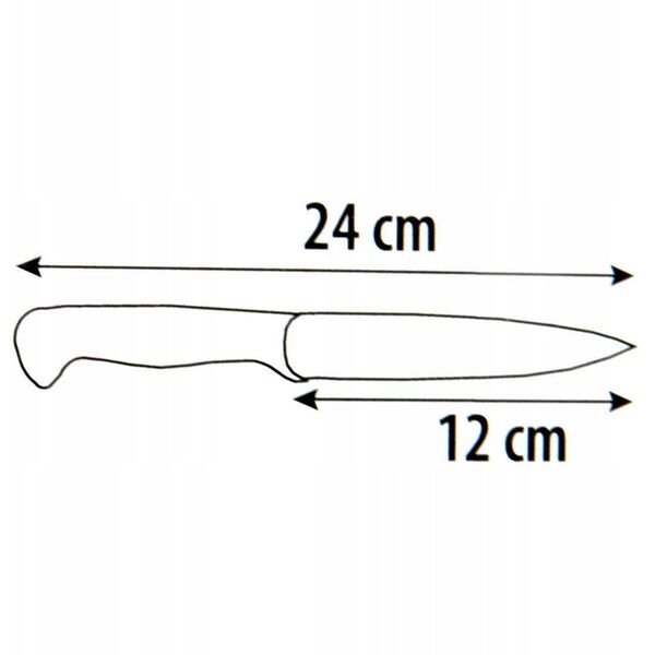 KITCHEN KNIFE. SERRATED 12 CM STAR