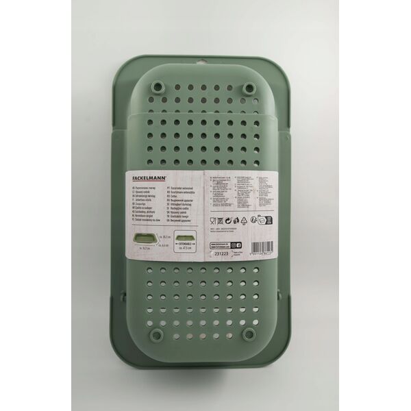 EXTENDABLE SINK COLANDER 20X34.5X47.5CM