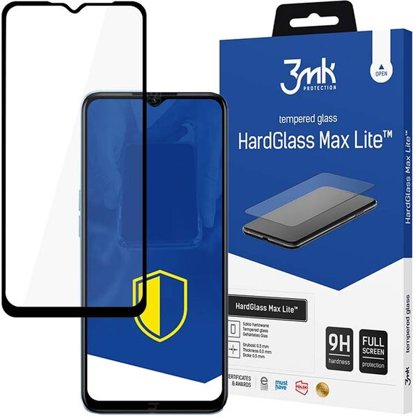 OPPO A57 5G - 3MK HARDGLASS MAX LITE BLACK