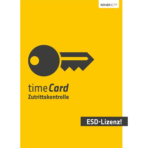 Program Reiner REINERSCT ESD tc 10 Zutrittskontrolle 10 MA