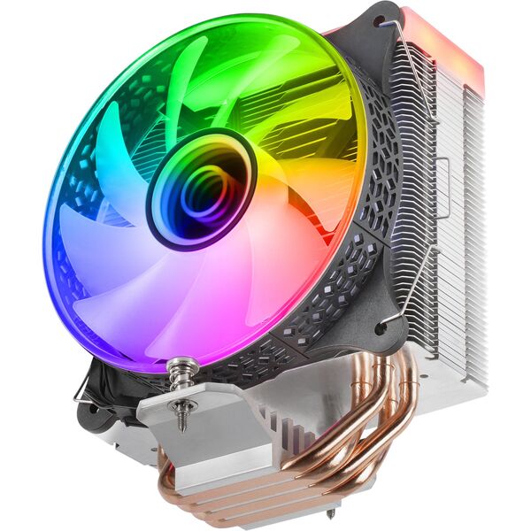 Mars Gaming MCPU-VR CPU Cooler Dual Infinity Mirror ARGB 180W 120mm