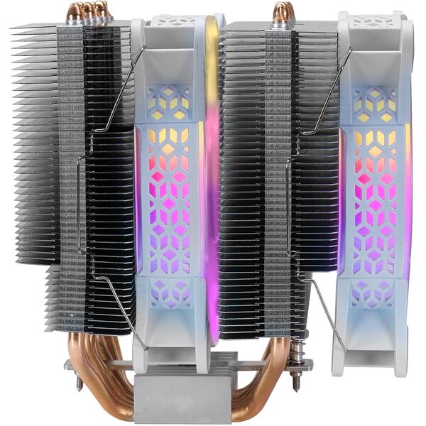 Mars Gaming MCPU-XT CPU Cooler Dual Tower Cooling 300W 2x120mm ARGB