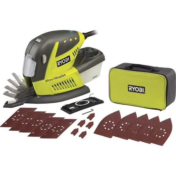 Ryobi RMS180-TA30 Wielofunkcyjna szlifierka 180 W 3 tryby trójkątna Ryobi