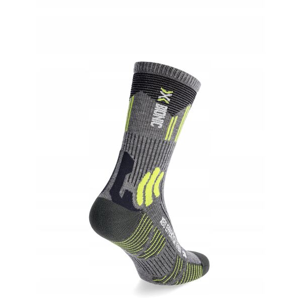Skarpety trekkingowe X-Socks Effektor Trekking - grey melange/effektor green