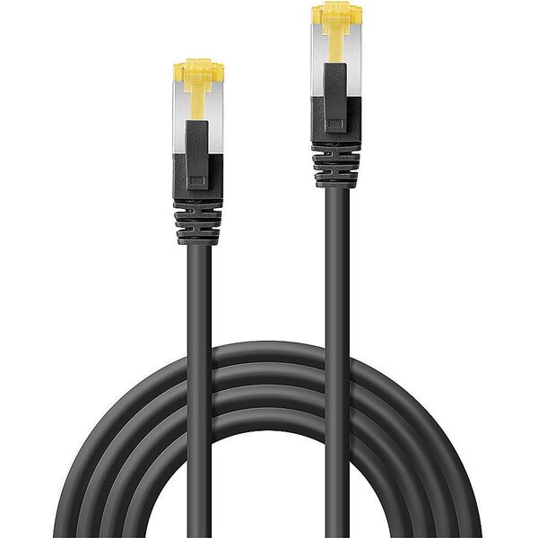 LINDY Patchkabel Cat.6A U/UTP LSZH Kabel, schwarz 10pcs 1m
