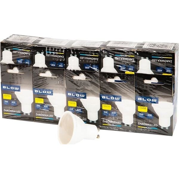 Blow 87-437# Żarówka led  gu10 5w 230v neut.10szt