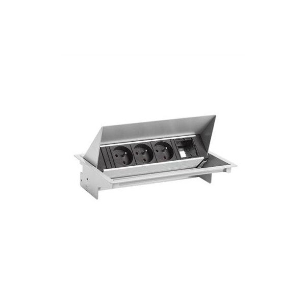 BACHMANN CONEO Set 3xUTE 1xCM 0.2m GST18 białe aluminium