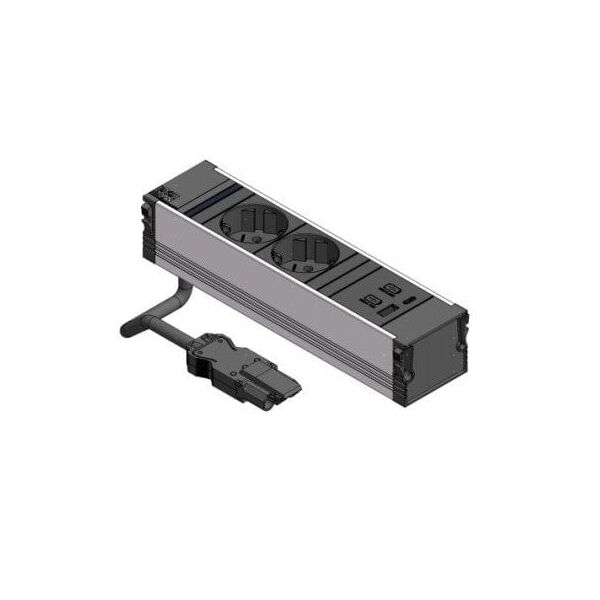 BACHMANN CONI 2x styk uziemiający 3x ABD, czarny