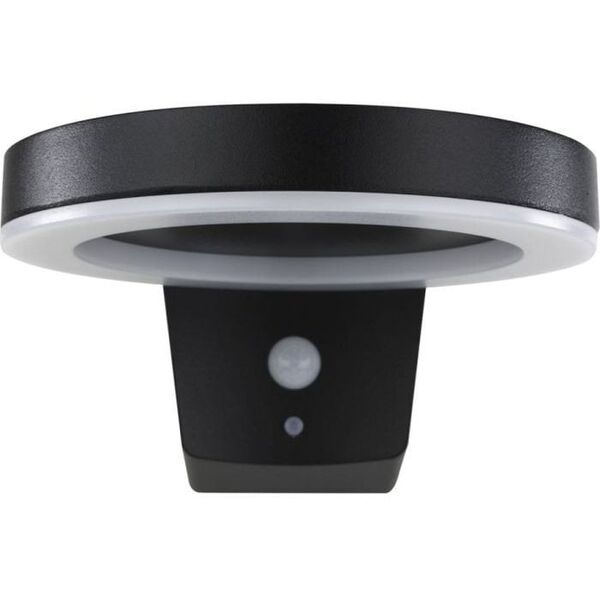REV LED Ηλιακός Φωτισμός Τοίχου Round Μέταλλο με Αισθητήρα Κίνησης 2023001100