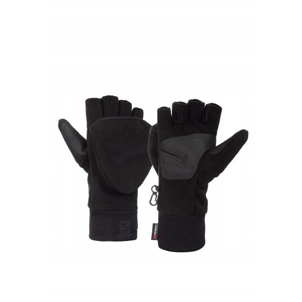 Rękawiczki polarowe Kanfor Ice Pro NW - black rozmiar: l