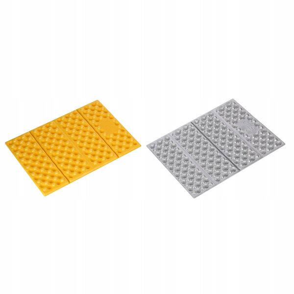 NC17105 MATA KEMPINGOWA DO SIEDZENIA Z PODBICIEM ALUMINIOWYM +IXPE 40 CM ŻÓŁTA NILS CAMP