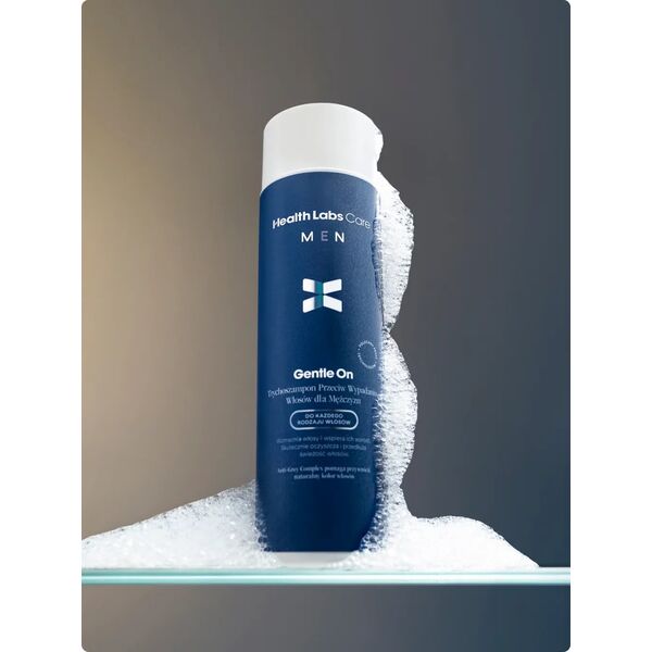 HEALTHLABS_Gentle On trychoszampon przeciw wypadaniu dla mężczyzn 250ml