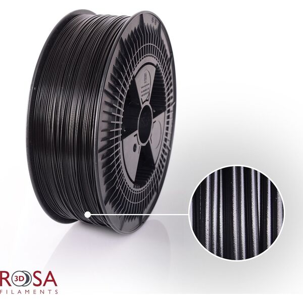 ROSA3D Filament PETG czarny (ROSA3D-2925)