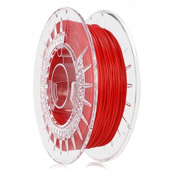 3D plastikas TPU 85A raudona 1.75mm 0.5kg Rosa3D