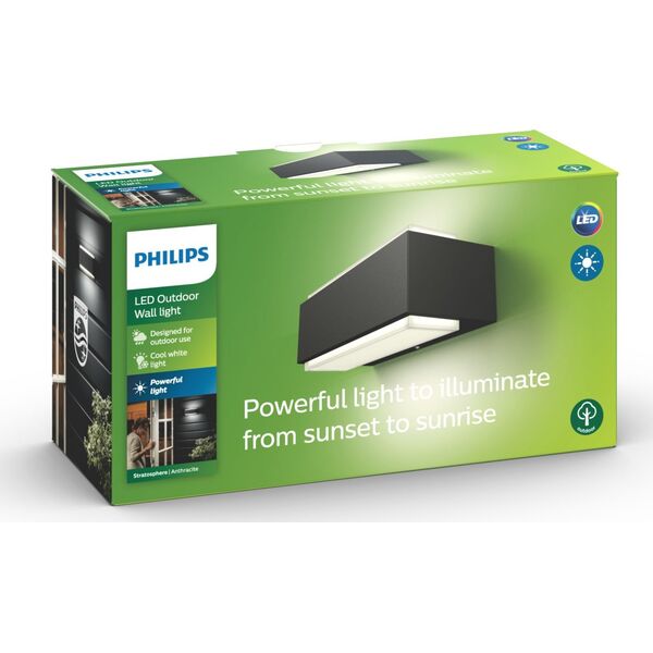 Kinkiet Philips STRATOSPHERE 4000K WALL LANTERN 2X4.5W
