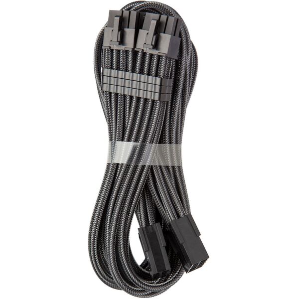 CableMod Pro ModMesh 8+8-pin PCI-e-Verlngerung, 45cm - carbon