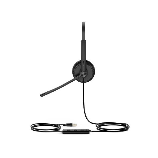 Yealink UH34 SE Mono UC USB-A Zestaw słuchawkowy Przewodowa Opaska na głowę Połączenia/muzyka USB Typu-A Czarny