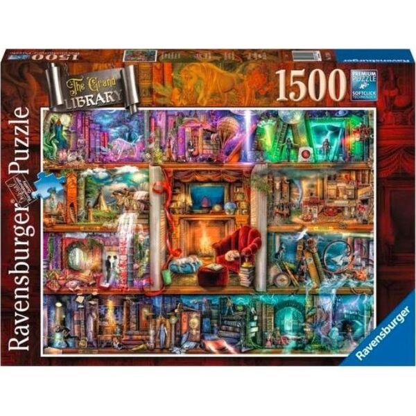 Ravensburger Puzzle 2D 1500 elementów Bogata biblioteka