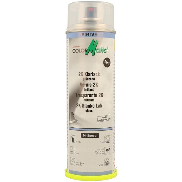 ColorMatic Διαφανές Βερνίκι υψηλής γυαλάδας 2K Hi-speed 500ml.