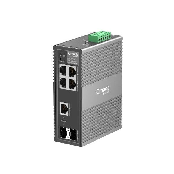 Omada IES206G6-Port Gigabit Industrial Easy Managed Switch