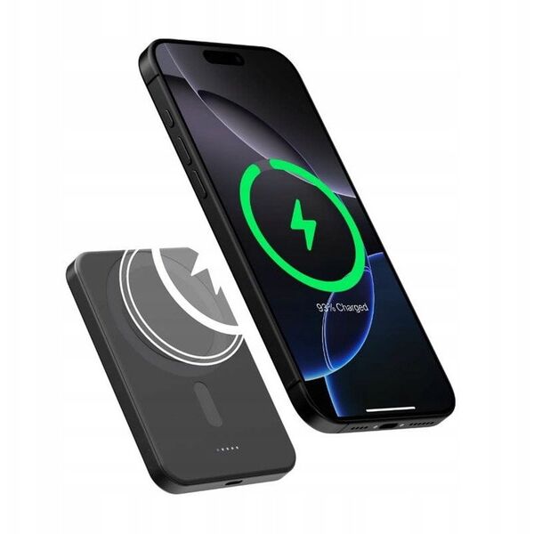 Pitaka Power Bank Qi2, Black/Grey