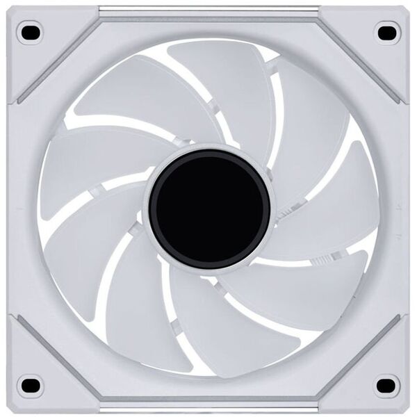 Lian Li UNI FAN SL-INF 120 ARGB Reverse Blade PWM Lüfter, 3er Pack inkl. Controller - 120mm, weiß