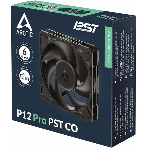 ARCTIC P12 Pro PST CO PWM Lüfter - 120mm, schwarz