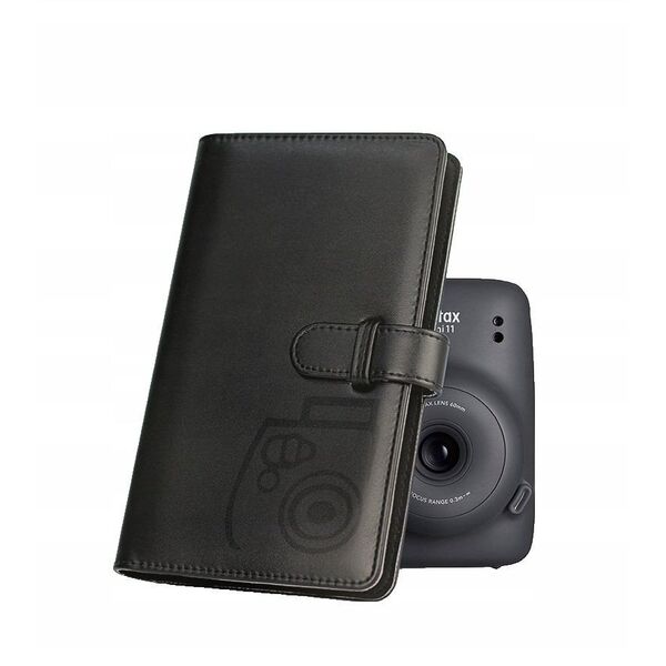 Futerał Etui Pokrowiec Do Fuji Fujifilm Instax Mini 41 + Album Na 96 Zdjęć / Czarny